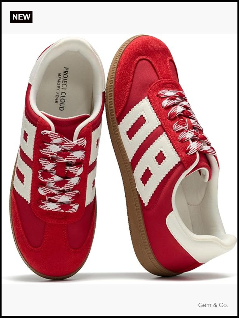 Memory Foam Sneakers Breathable Lightweight Walking Shoes Non Slip Casual